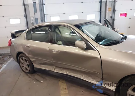 2003 Infiniti G35 Luxury Leather from USA, damaged, VIN JNKCV51E73M320790